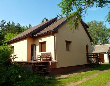 Фото номера Апартаменты с 2 спальнями Апартаменты Lakefront house in Senoji Varėna г. Варена 2