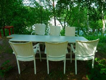 Фото номера Апартаменты с 2 спальнями Апартаменты Lakefront house in Senoji Varėna г. Варена 41