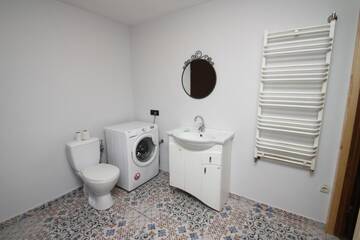 Фото номера Апартаменты с 2 спальнями Апартаменты Lakefront house in Senoji Varėna г. Варена 8