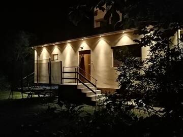Фото номера Апартаменты с 2 спальнями Апартаменты Lakefront house in Senoji Varėna г. Варена 6