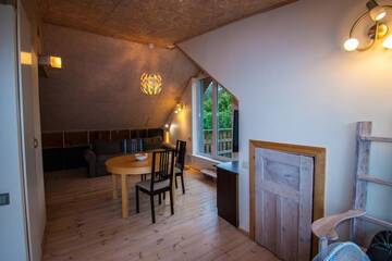 Фото номера Апартаменты с 1 спальней Апартаменты Lakefront house in Senoji Varėna г. Варена 9