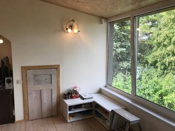 Фото номера Апартаменты с 1 спальней Апартаменты Lakefront house in Senoji Varėna г. Варена 7