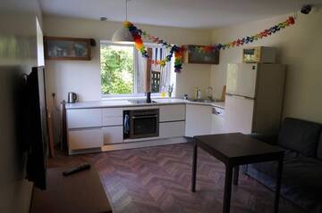 Фото номера Апартаменты с 2 спальнями Апартаменты Lakefront house in Senoji Varėna г. Варена 59