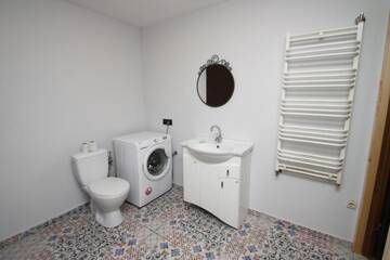 Фото номера Апартаменты с 2 спальнями Апартаменты Lakefront house in Senoji Varėna г. Варена 54